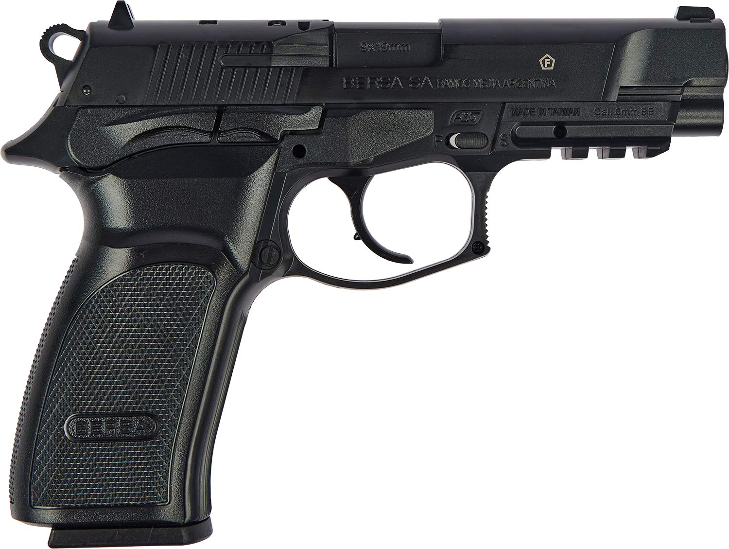 Пістолет страйкбольний ASG Bersa Thunder 9 PRO CO2 кал. 6 мм Фото 2